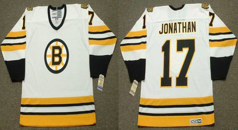 2019 Men Boston Bruins 17 Jonathan White CCM NHL jerseys